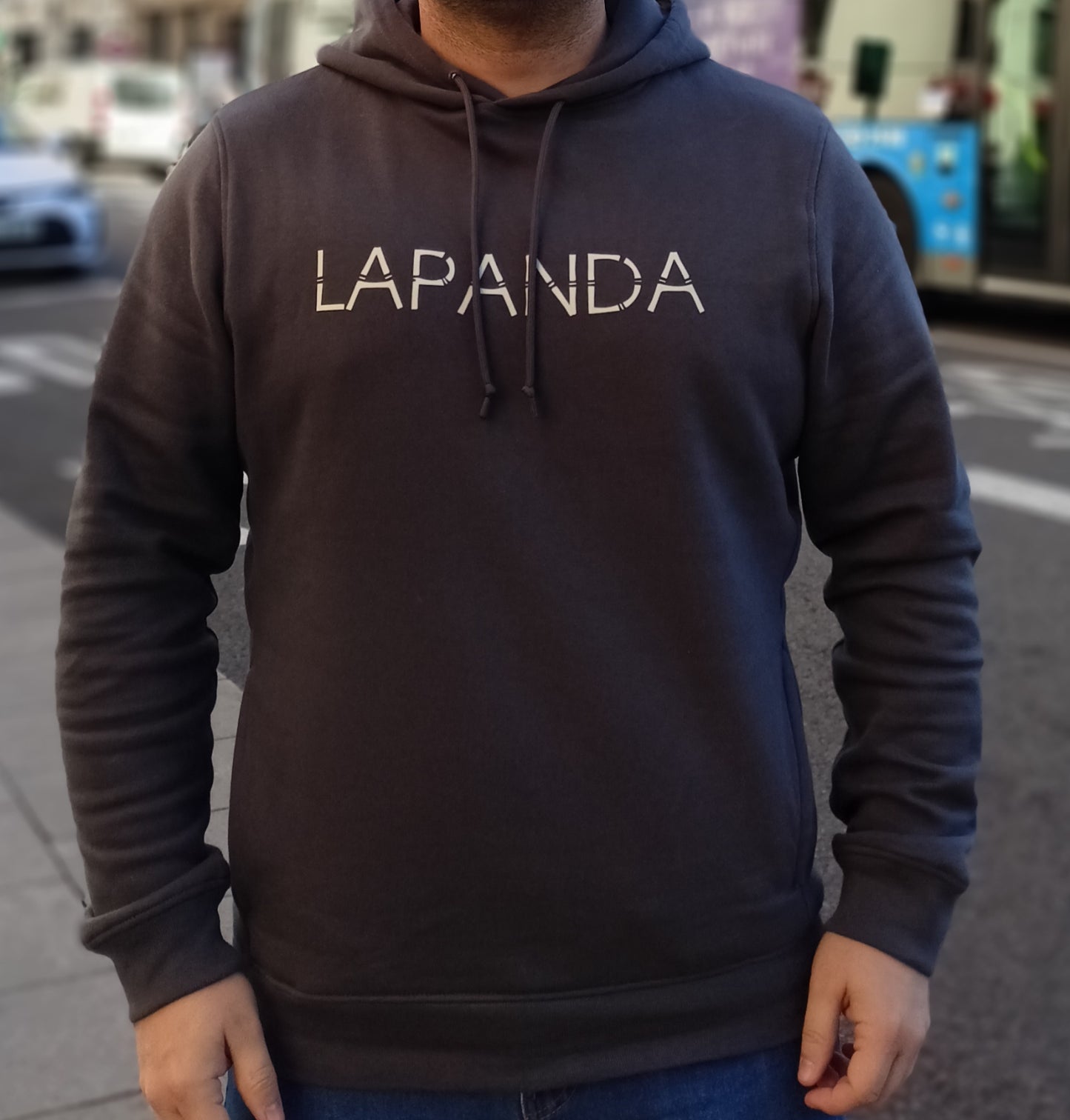 Sudadera "LaPanda" gris