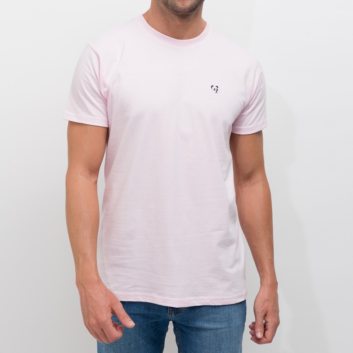 Camiseta "SimplyPanda" rosa