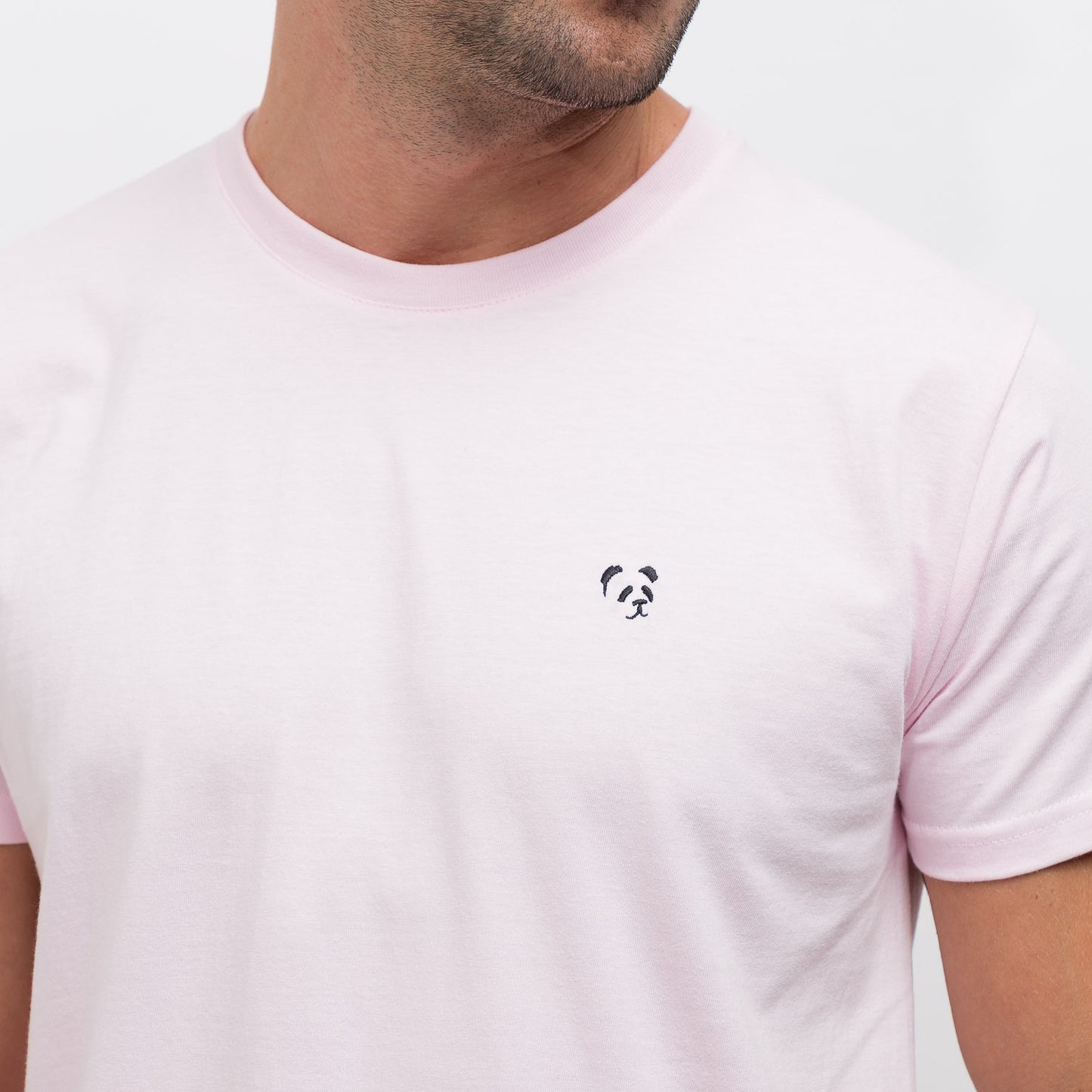 Camiseta "SimplyPanda" rosa